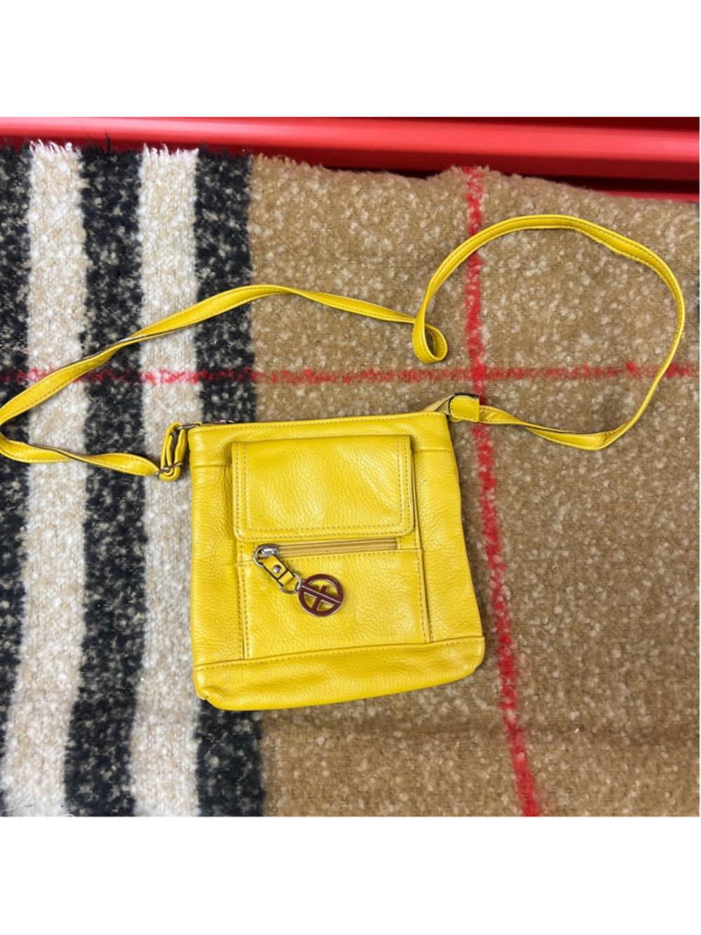 Women's Giani Bernini Yellow Crossbody Bag One Size